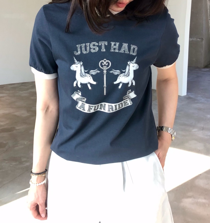 GLAD SOME東大門實拍女裝新款人氣職業推薦休閑26春夏T恤GLAD SOMET恤