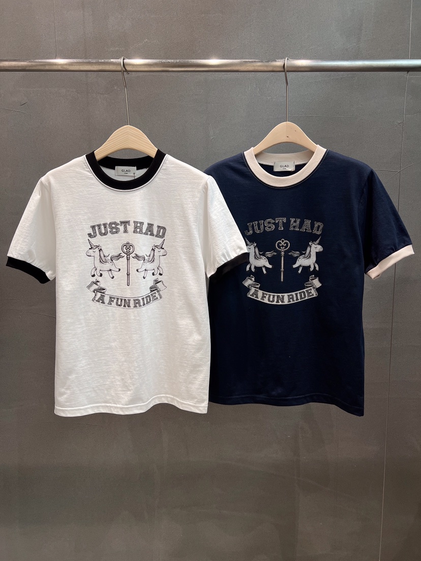 GLAD SOME東大門實拍女裝新款人氣職業推薦休閑26春夏T恤GLAD SOMET恤