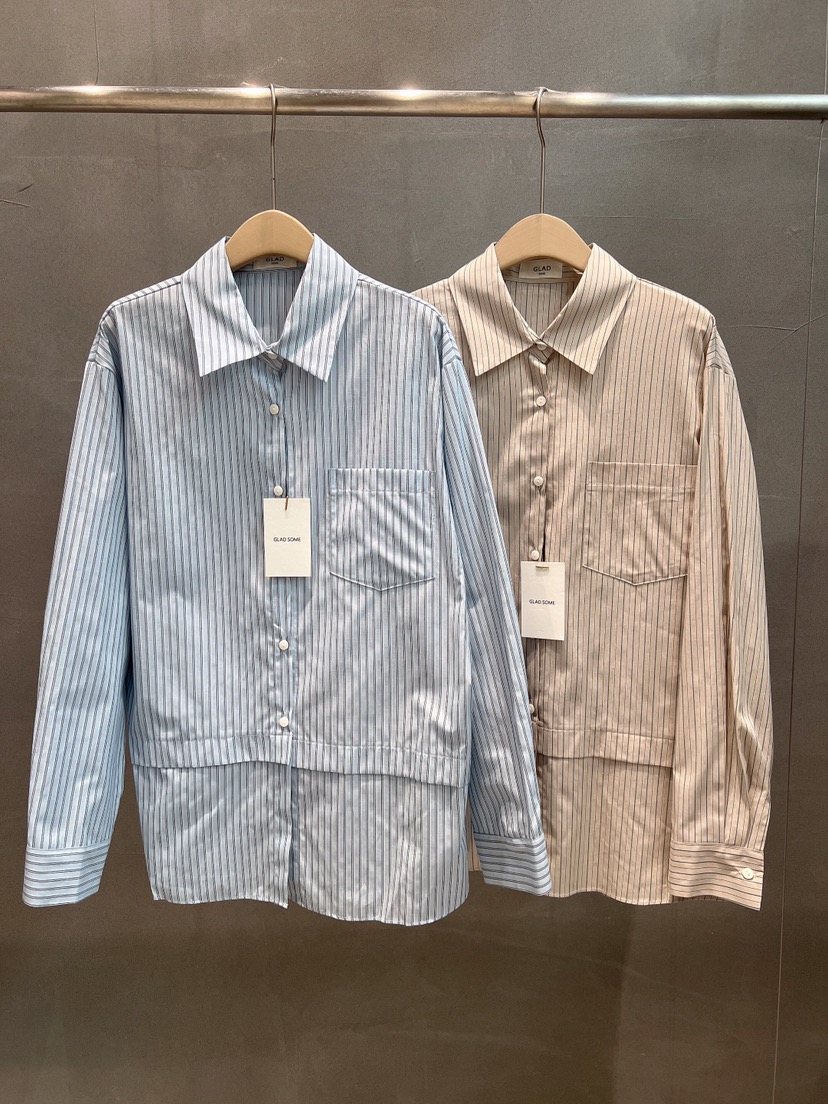 GLAD SOME韓國代購女裝新品真品人氣26春夏熱賣襯衫蕾絲衫GLAD SOME襯衫/蕾絲衫圖色2左二色