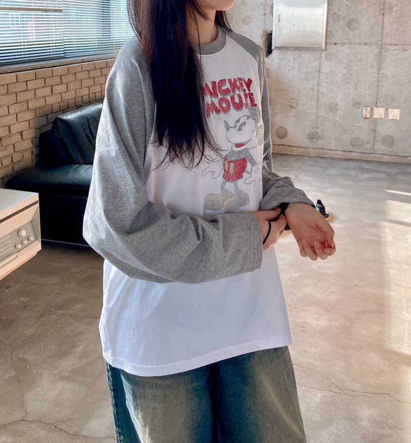 GLAD SOME東大門實拍女裝新款推薦26春夏真品休閑長袖T恤GLAD SOME長袖T恤