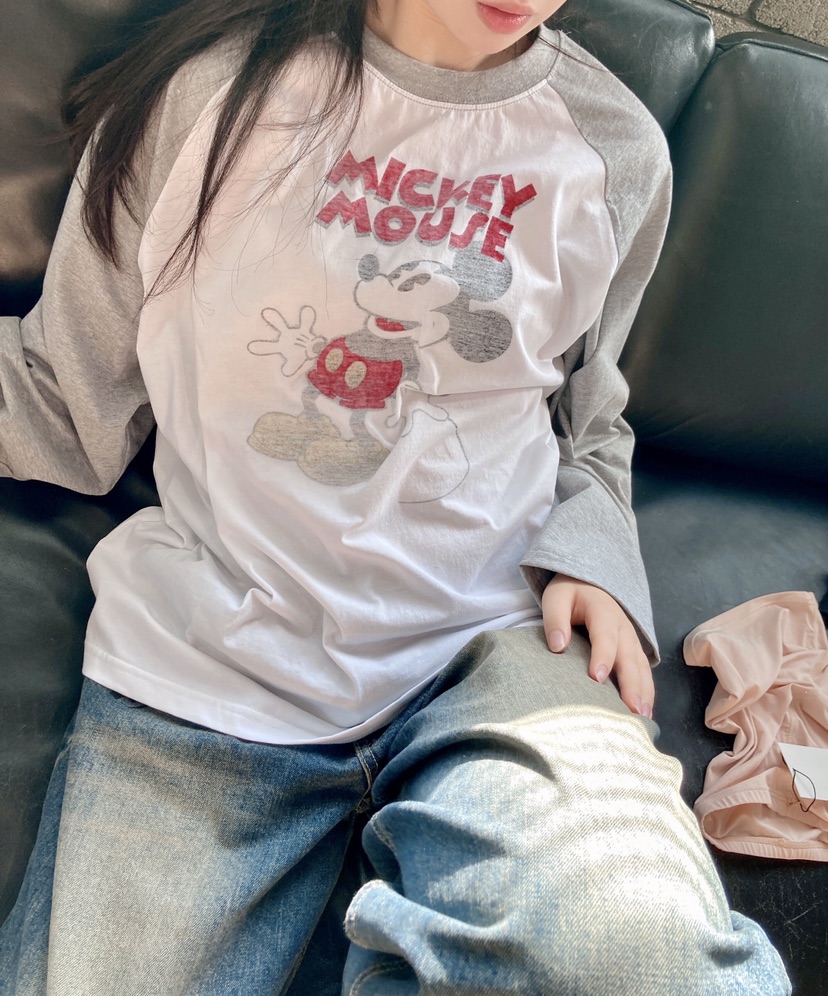 GLAD SOME東大門實拍女裝新款推薦26春夏真品休閑長袖T恤GLAD SOME長袖T恤