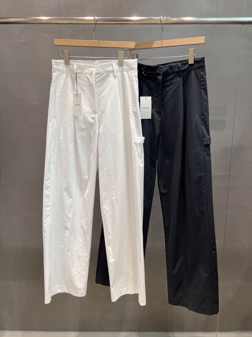GLAD SOME東大門代購女裝新款26春夏熱賣休閑真品休閑褲GLAD SOME休閑褲