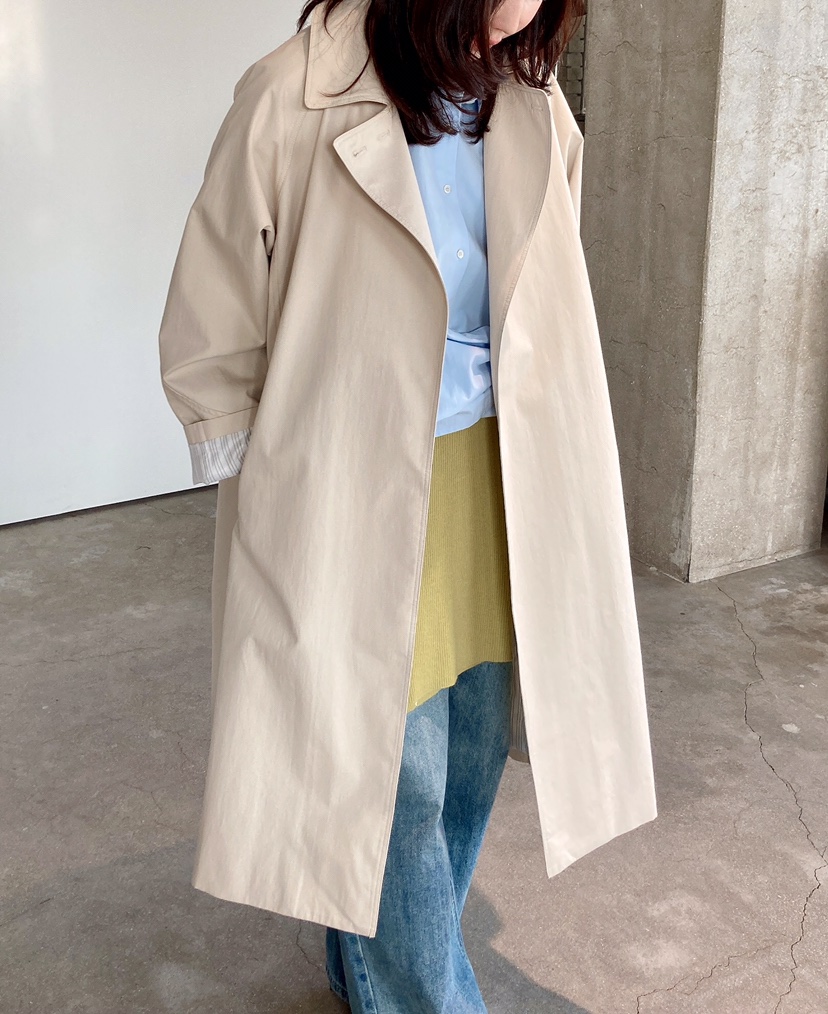 GLAD SOME東大門直郵女裝新款人氣26春夏推薦休閑長款風衣GLAD SOME長款風衣