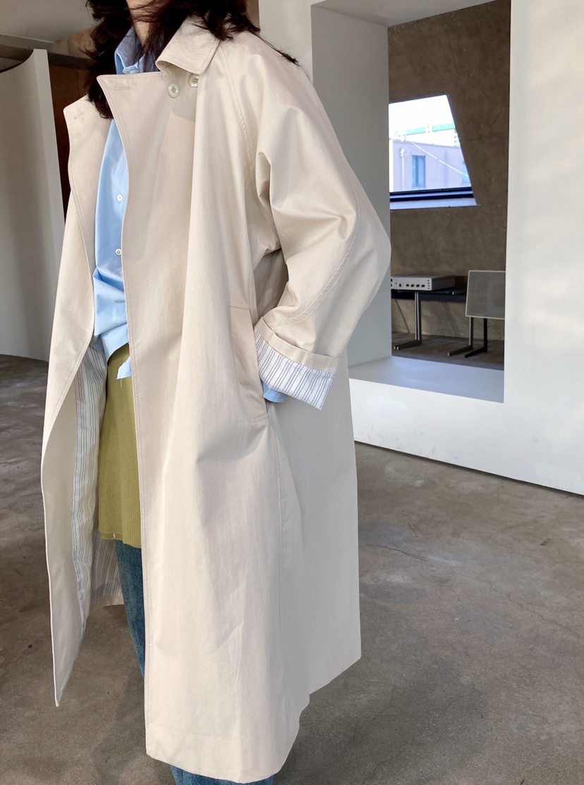 GLAD SOME東大門直郵女裝新款人氣26春夏推薦休閑長款風衣GLAD SOME長款風衣