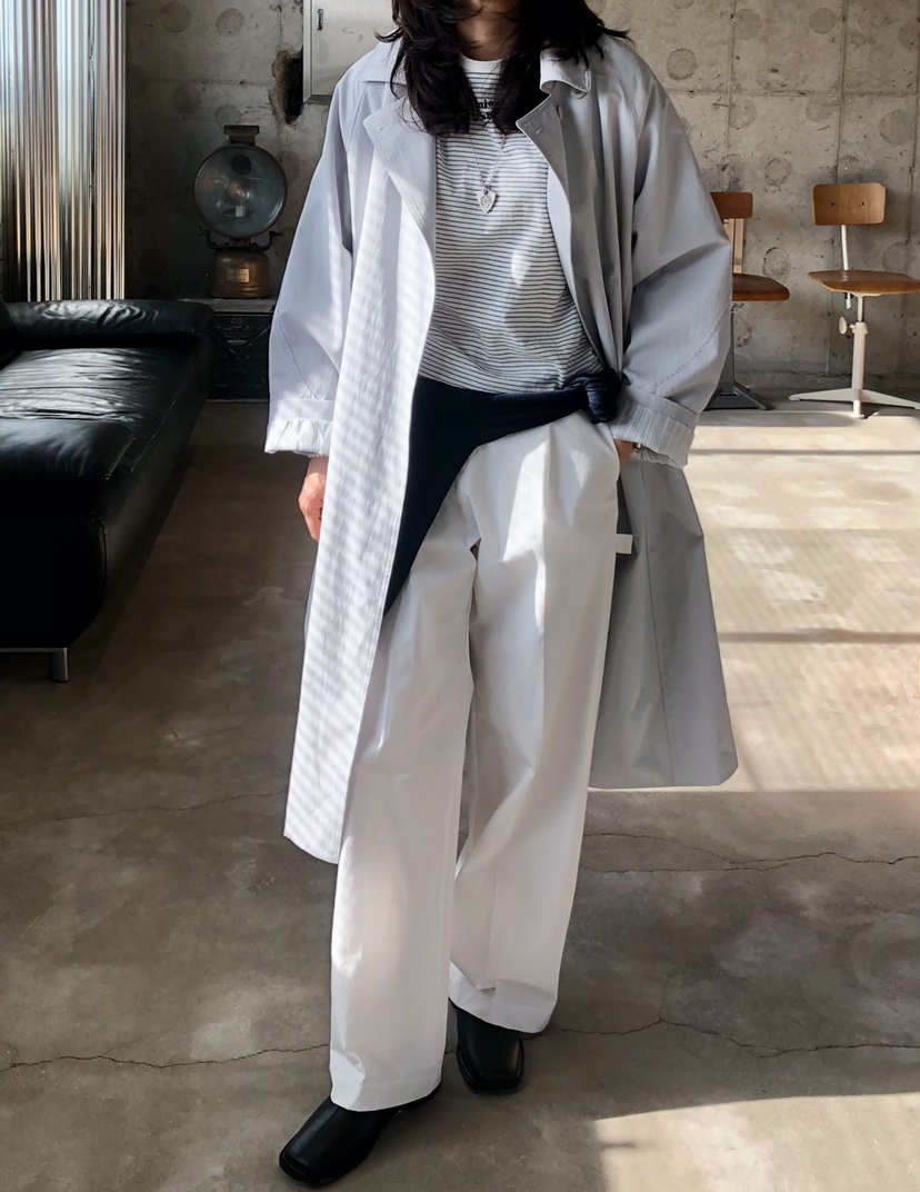 GLAD SOME東大門直郵女裝新款人氣26春夏推薦休閑長款風衣GLAD SOME長款風衣