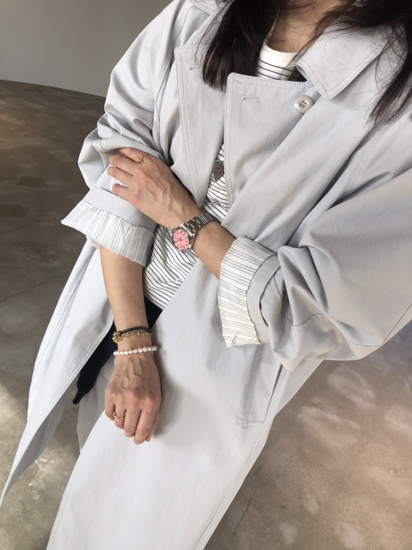 GLAD SOME東大門直郵女裝新款人氣26春夏推薦休閑長款風衣GLAD SOME長款風衣