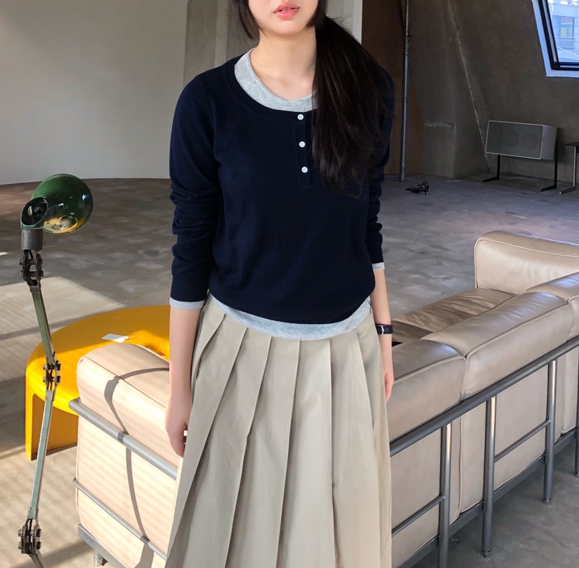 GLAD SOME東大門代購女士新款人氣推薦真品26春夏針織衫GLAD SOME針織衫