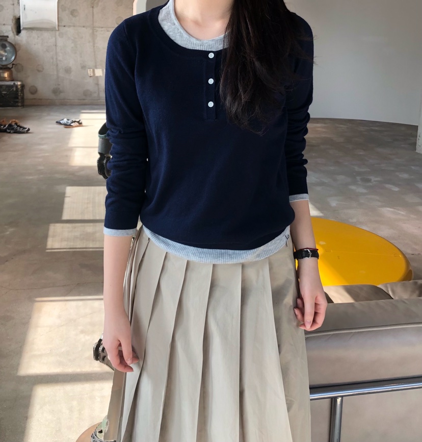 GLAD SOME東大門代購女士新款人氣推薦真品26春夏針織衫GLAD SOME針織衫