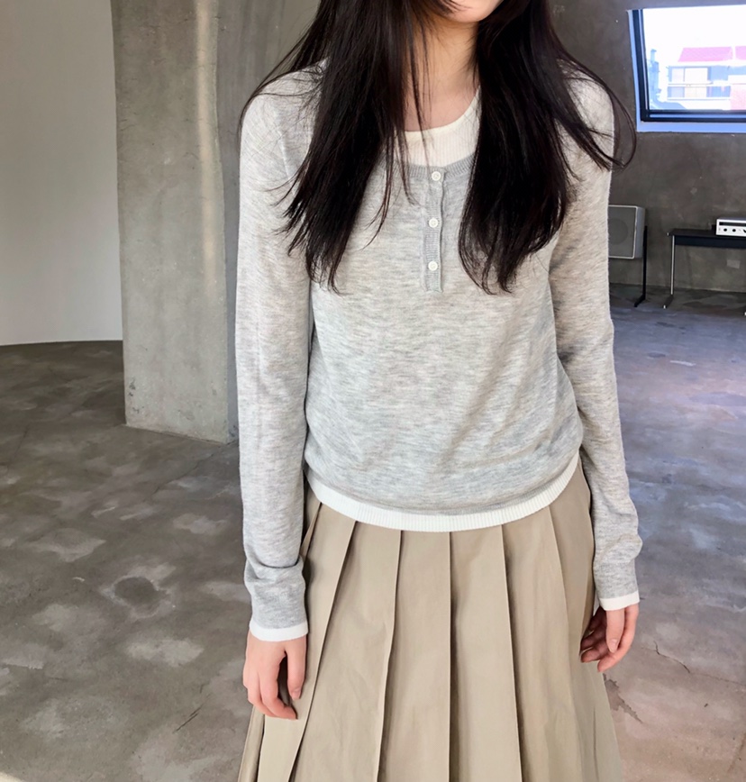 GLAD SOME東大門代購女士新款人氣推薦真品26春夏針織衫GLAD SOME針織衫