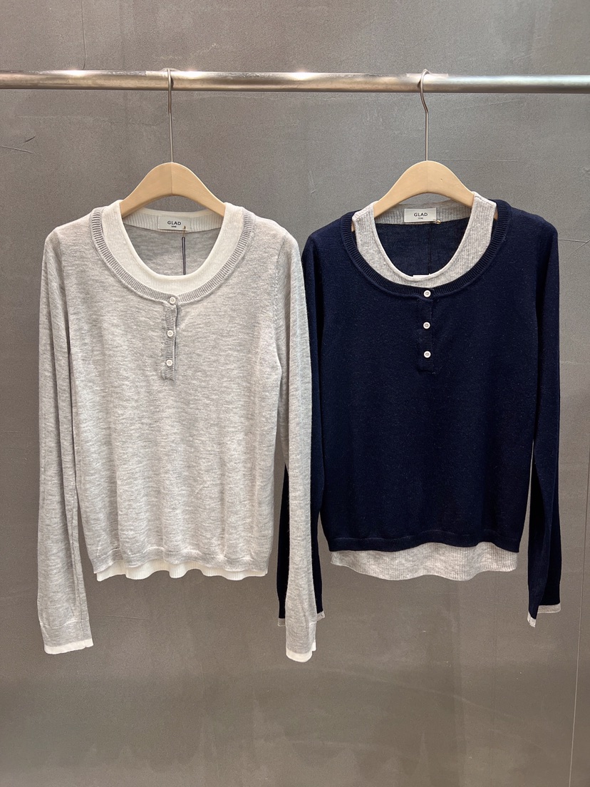 GLAD SOME東大門代購女士新款人氣推薦真品26春夏針織衫GLAD SOME針織衫