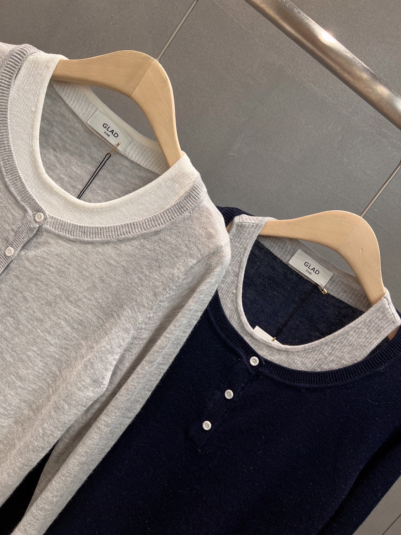 GLAD SOME東大門代購女士新款人氣推薦真品26春夏針織衫GLAD SOME針織衫