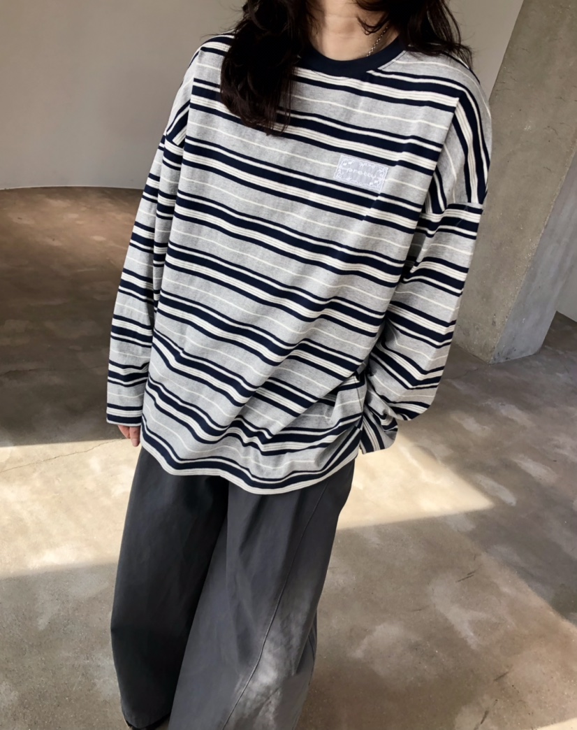 GLAD SOME東大門直郵女士新款休閑人氣真品推薦時尚長袖T恤GLAD SOME長袖T恤