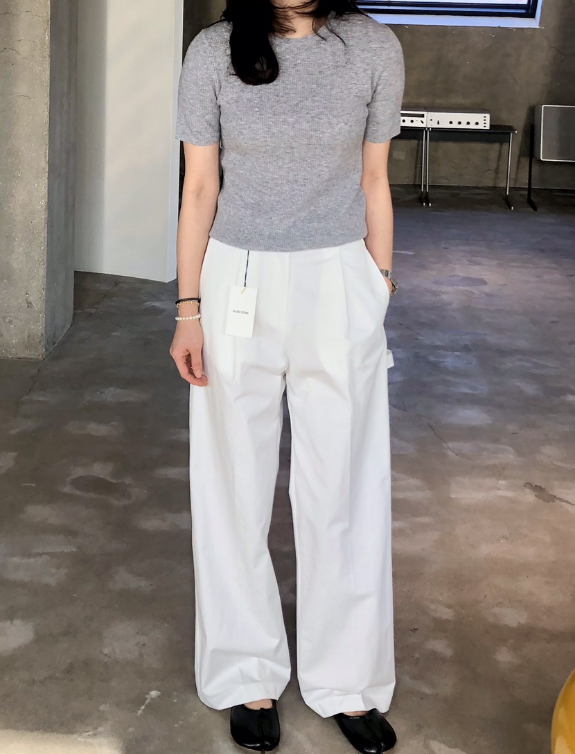 GLAD SOME東大門實拍女士新款時尚推薦熱賣26春夏職業T恤GLAD SOMET恤