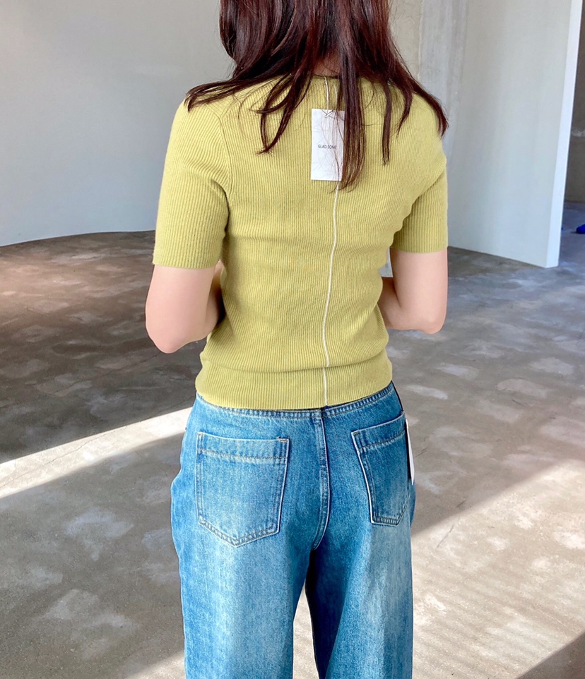 GLAD SOME東大門實拍女士新款時尚推薦熱賣26春夏職業T恤GLAD SOMET恤