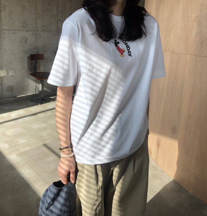 GLAD SOME東大門直郵女裝新款休閑26春夏熱賣人氣真品T恤GLAD SOMET恤