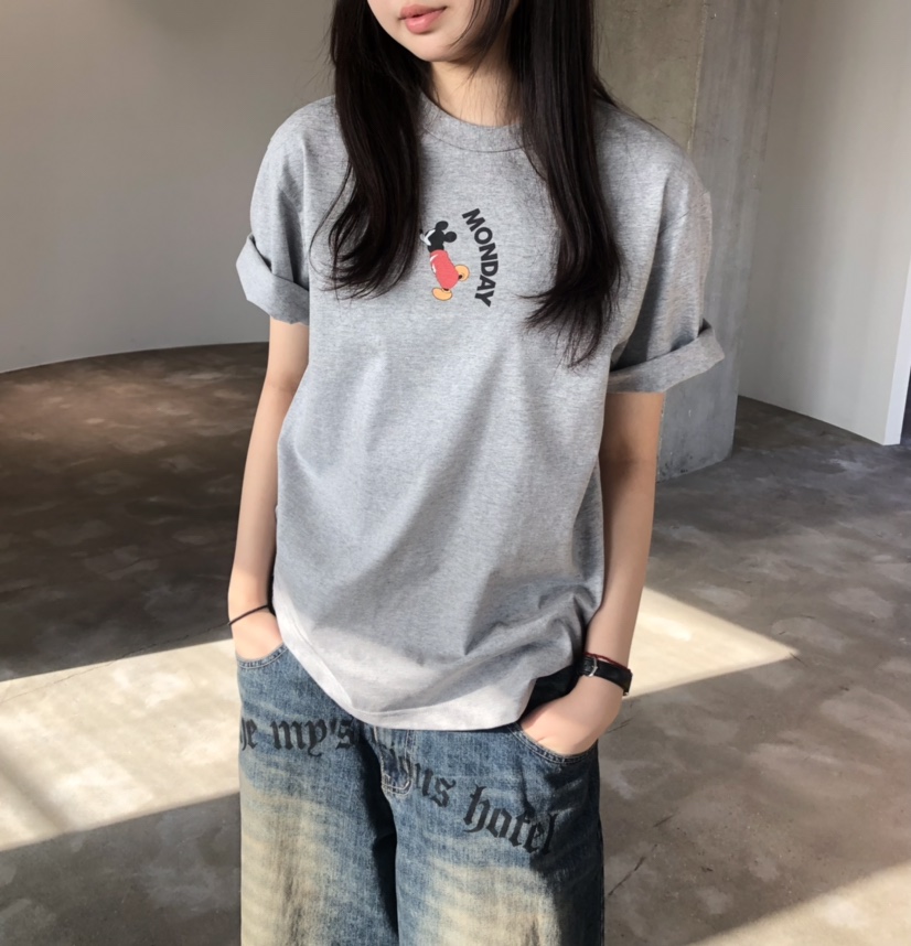 GLAD SOME東大門直郵女裝新款休閑26春夏熱賣人氣真品T恤GLAD SOMET恤