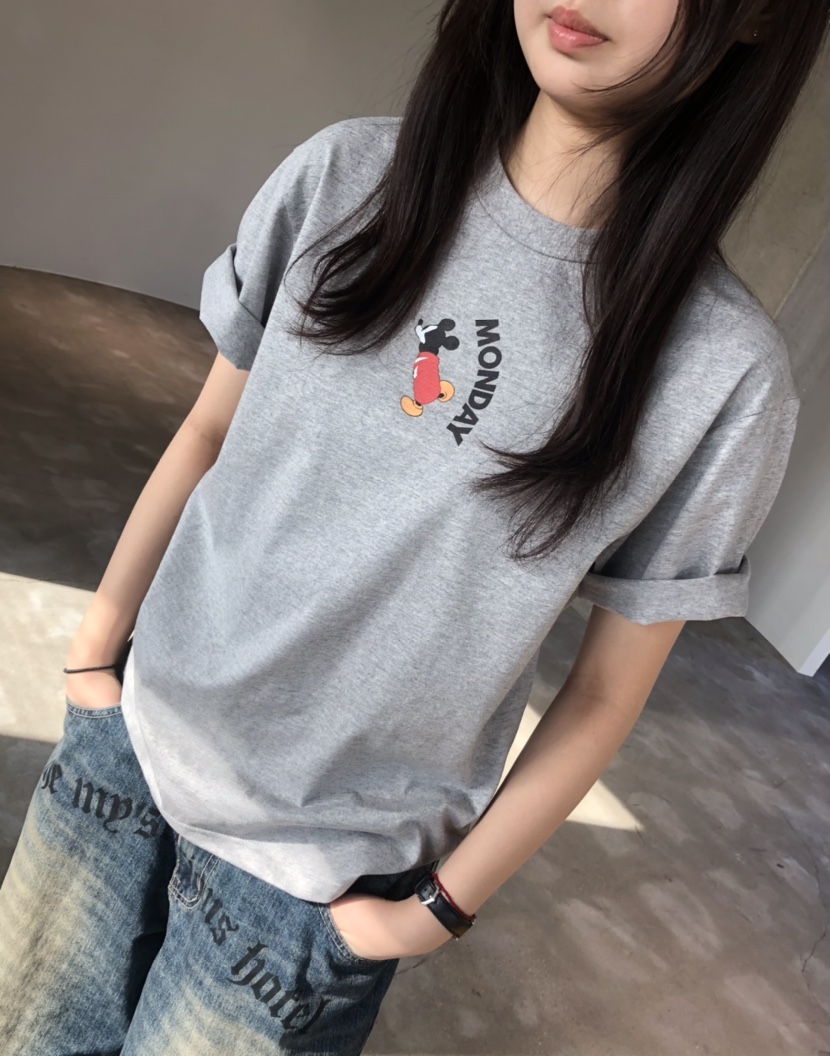 GLAD SOME東大門直郵女裝新款休閑26春夏熱賣人氣真品T恤GLAD SOMET恤