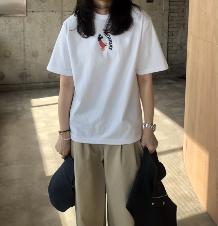 GLAD SOME東大門直郵女裝新款休閑26春夏熱賣人氣真品T恤GLAD SOMET恤圖色1