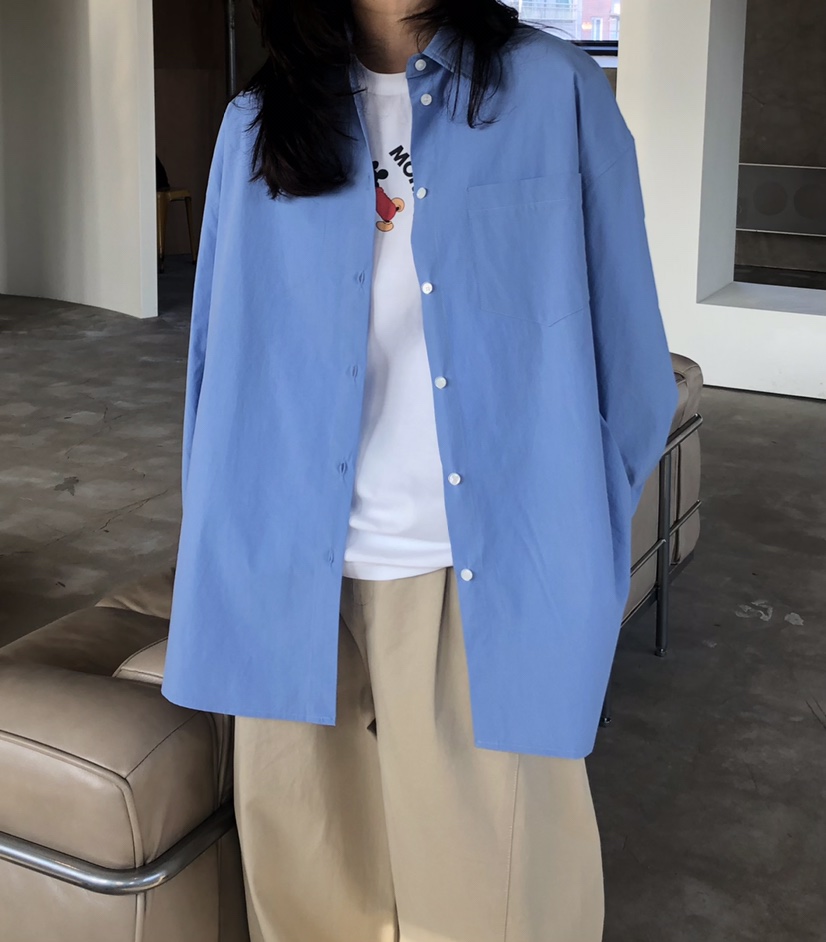 GLAD SOME韓國代購女裝新品26春夏推薦人氣真品襯衫蕾絲衫GLAD SOME襯衫/蕾絲衫圖色1