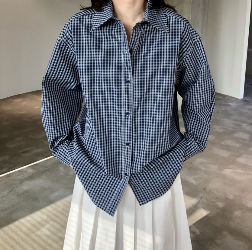 GLAD SOME東大門代購女裝新品時尚人氣26春夏襯衫蕾絲衫GLAD SOME襯衫/蕾絲衫圖色1