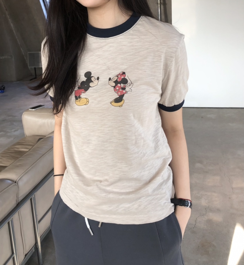 GLAD SOME東大門直郵女裝新款26春夏真品人氣休閑職業T恤GLAD SOMET恤