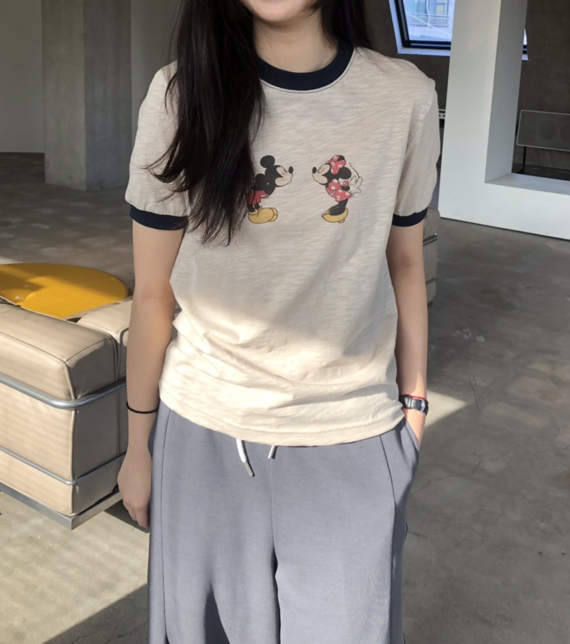 GLAD SOME東大門直郵女裝新款26春夏真品人氣休閑職業T恤GLAD SOMET恤