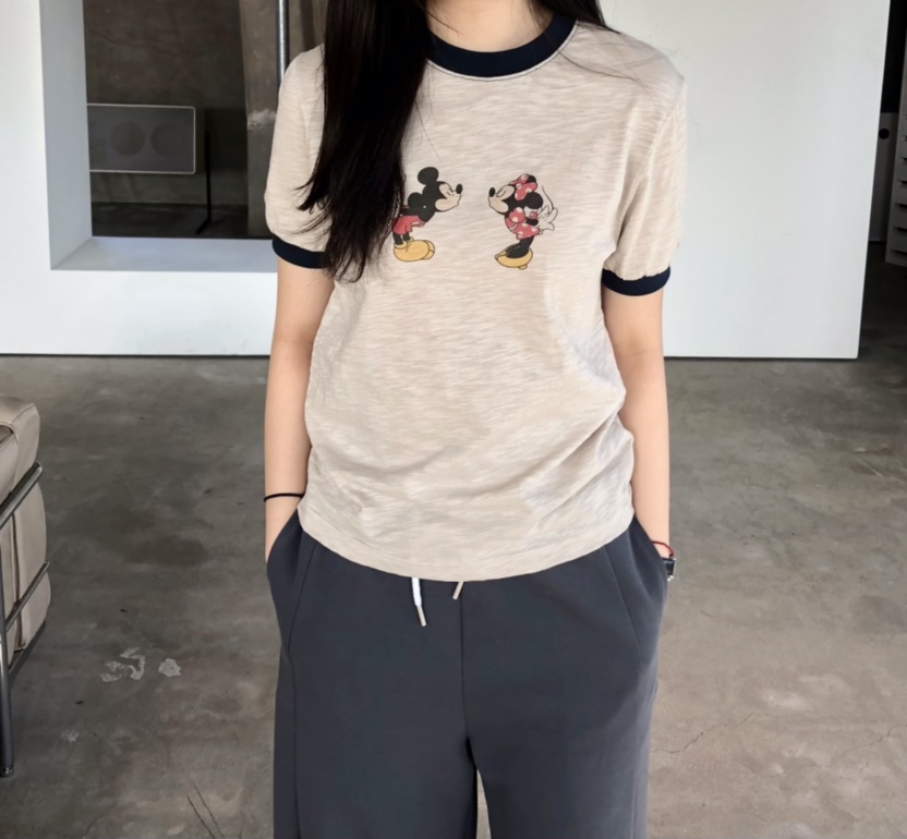 GLAD SOME東大門直郵女裝新款26春夏真品人氣休閑職業T恤GLAD SOMET恤