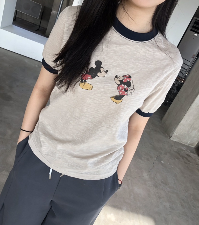 GLAD SOME東大門直郵女裝新款26春夏真品人氣休閑職業T恤GLAD SOMET恤