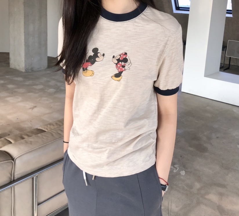 GLAD SOME東大門直郵女裝新款26春夏真品人氣休閑職業T恤GLAD SOMET恤