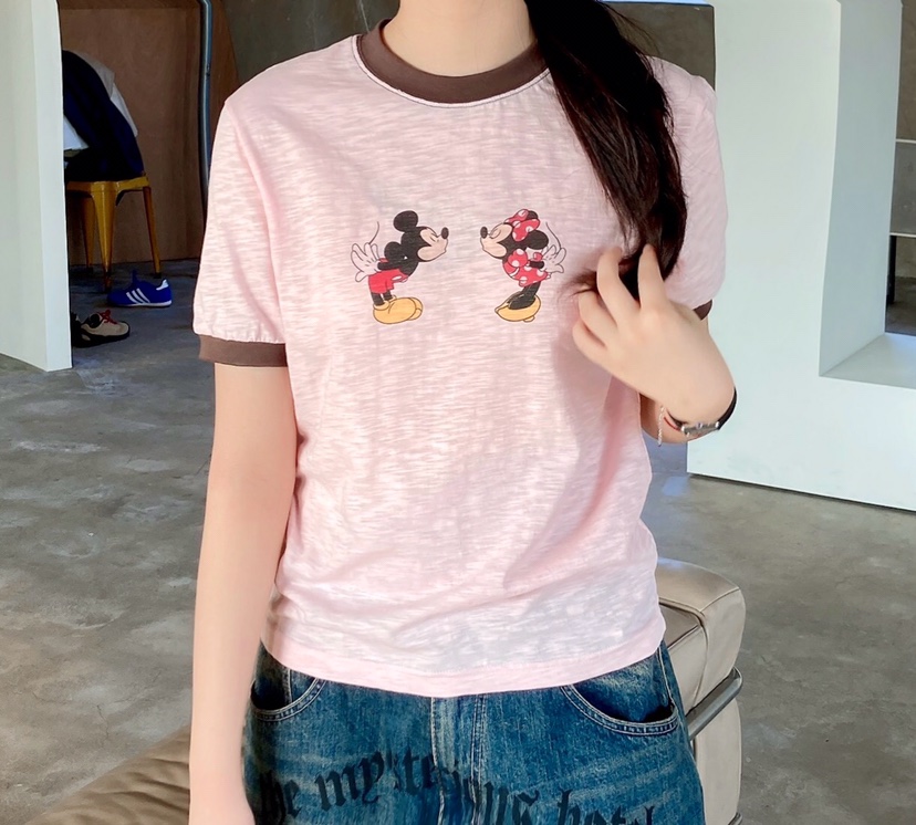 GLAD SOME東大門直郵女裝新款26春夏真品人氣休閑職業T恤GLAD SOMET恤