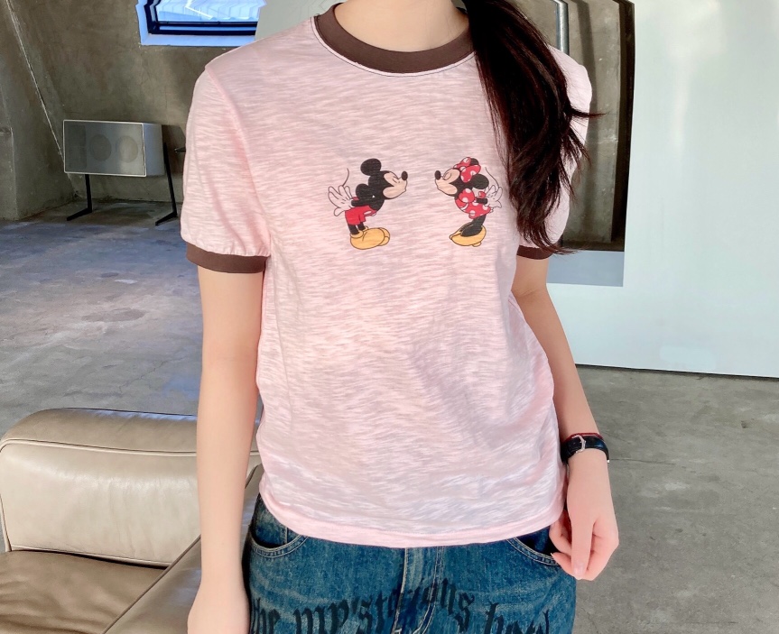 GLAD SOME東大門直郵女裝新款26春夏真品人氣休閑職業T恤GLAD SOMET恤圖色2