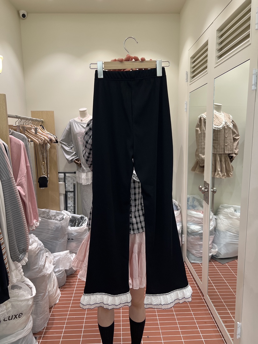 BE&amp;BE東大門代購女裝新款熱賣26春夏真品休閑褲緊身褲BE&be休閑褲圖色2