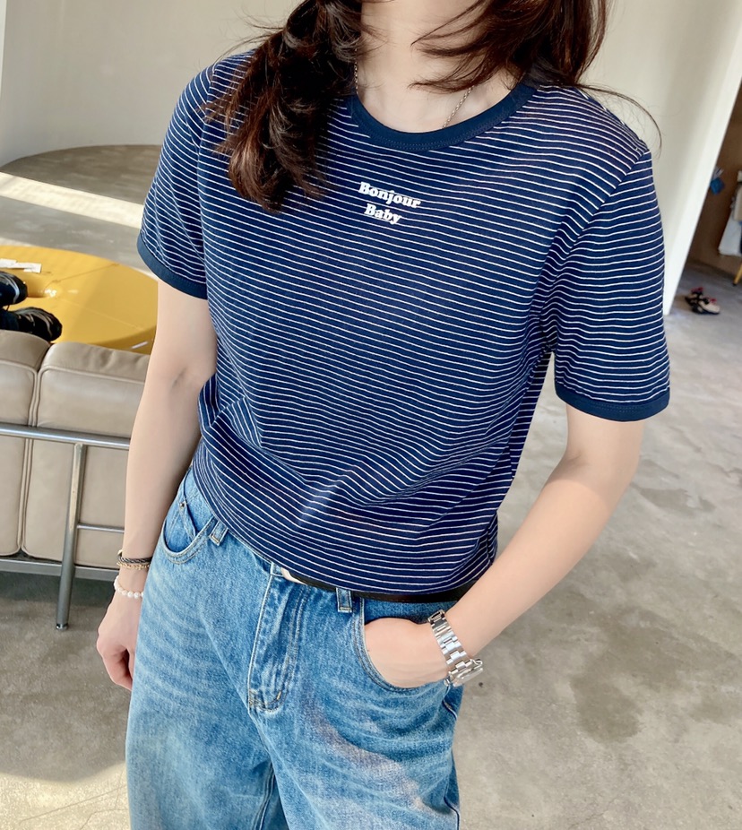 GLAD SOME東大門直郵女裝新品人氣26春夏時尚職業休閑T恤GLAD SOMET恤