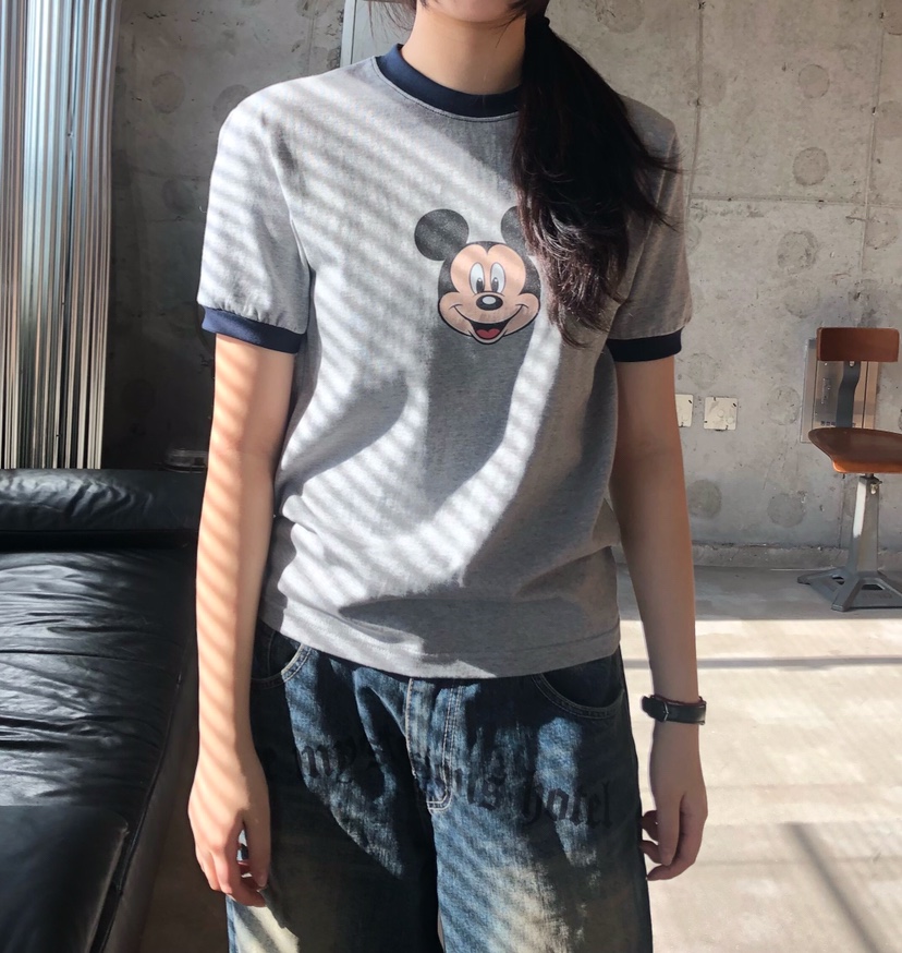 GLAD SOME東大門直郵女士新款26春夏熱賣真品人氣推薦T恤GLAD SOMET恤圖色1