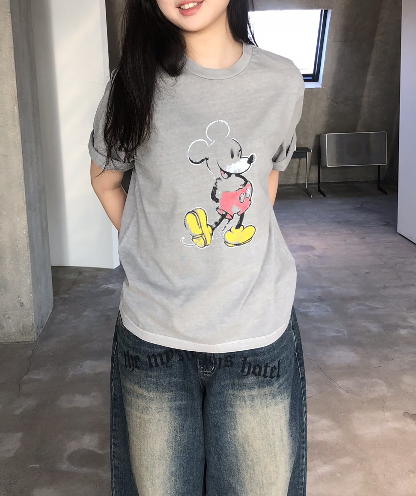 GLAD SOME東大門代購女裝新款真品時尚人氣熱賣休閑T恤復古GLAD SOMET恤