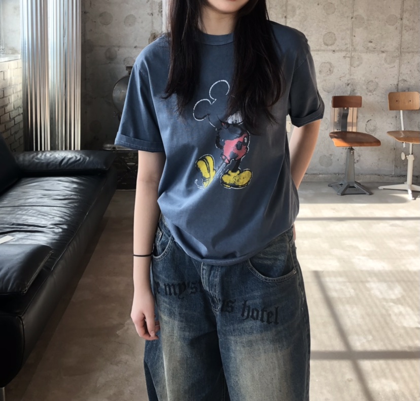 GLAD SOME東大門代購女裝新款真品時尚人氣熱賣休閑T恤復古GLAD SOMET恤