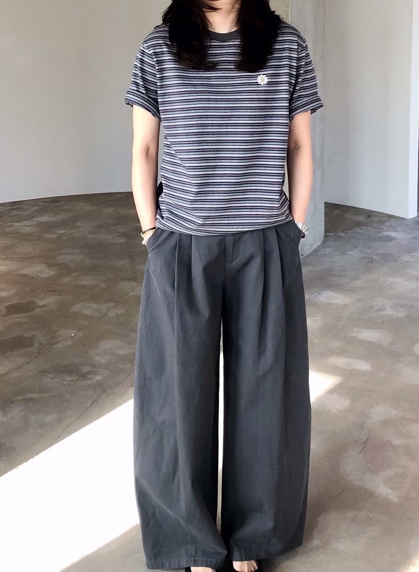 GLAD SOME東大門實拍女士新款26春夏推薦人氣休閑褲褶裥棉GLAD SOME休閑褲