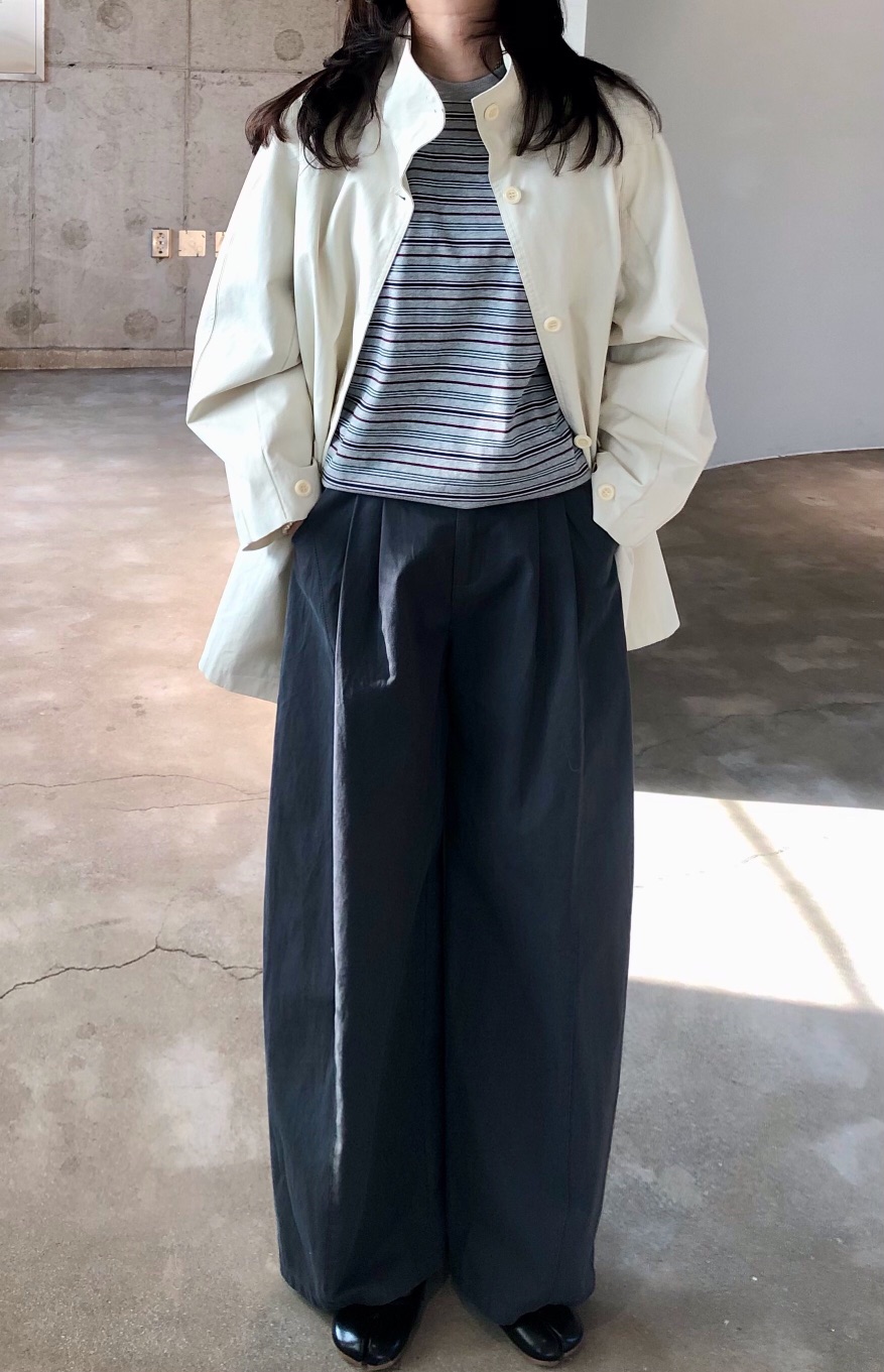 GLAD SOME東大門實拍女士新款26春夏推薦人氣休閑褲褶裥棉GLAD SOME休閑褲