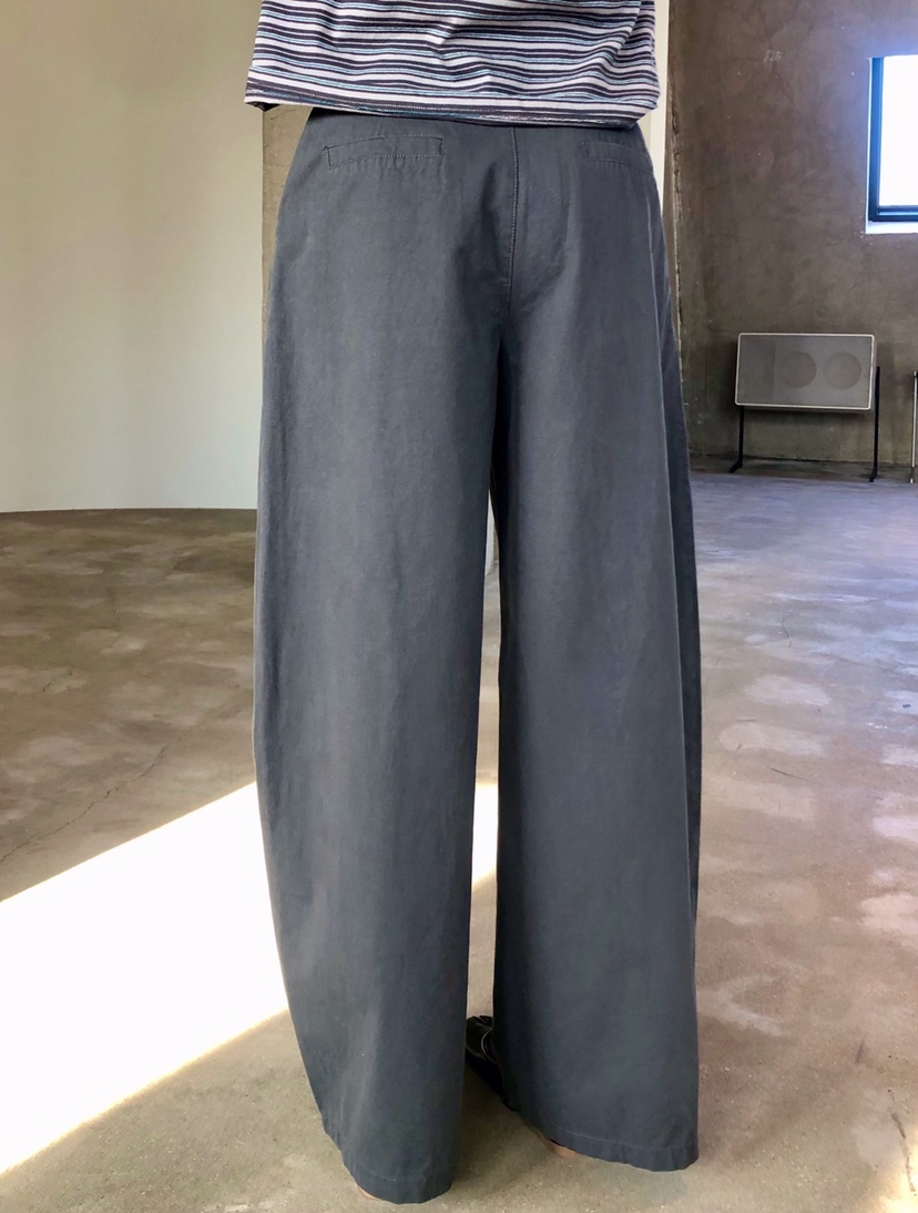 GLAD SOME東大門實拍女士新款26春夏推薦人氣休閑褲褶裥棉GLAD SOME休閑褲