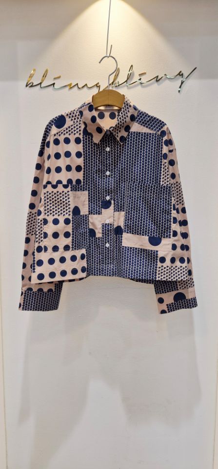 BLING BLING-S/RICO韓國直郵女士新款推薦時尚襯衫蕾絲衫BLING BLING-S/RICO襯衫/蕾絲衫圖色2