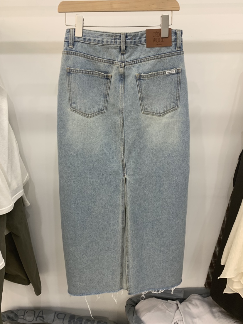 CEDARWOOD東大門代購女裝新款熱賣推薦休閑26春夏長裙超長CEDAR WOOD長裙