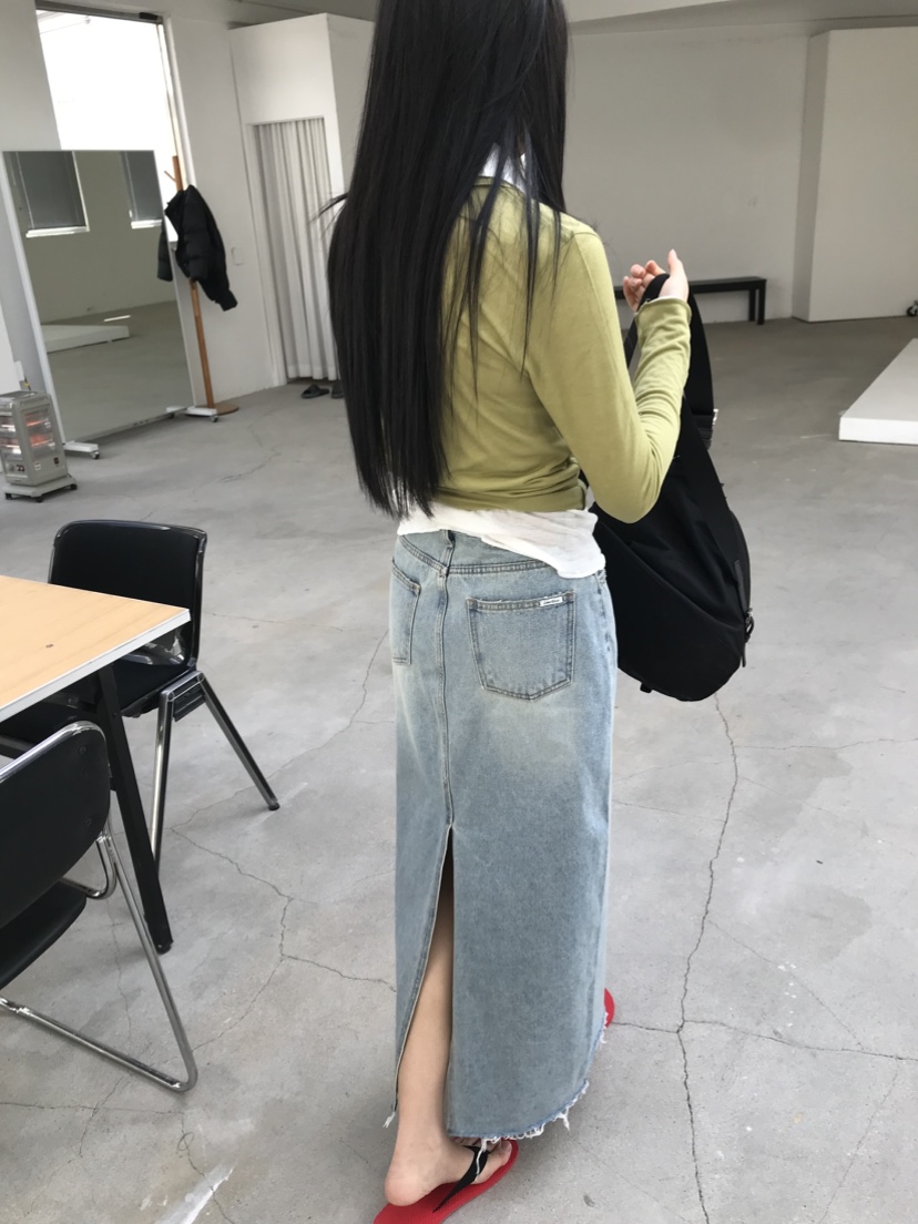 CEDARWOOD東大門代購女裝新款熱賣推薦休閑26春夏長裙超長CEDAR WOOD長裙