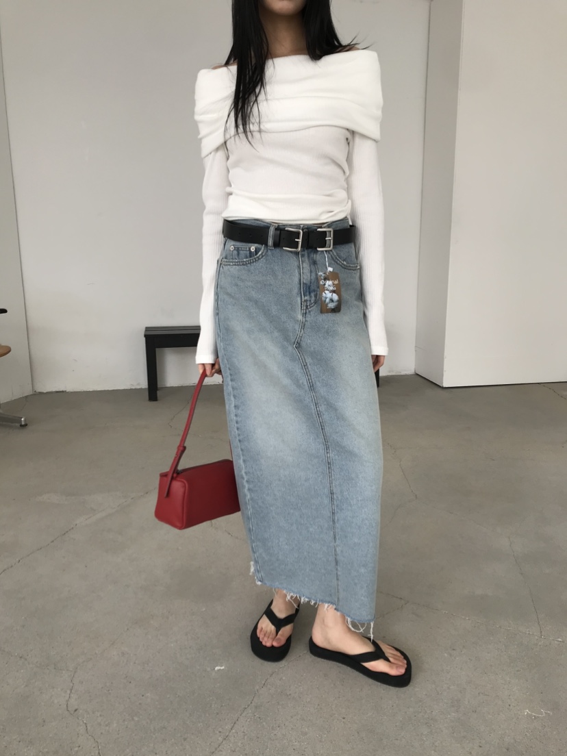 CEDARWOOD東大門代購女裝新款熱賣推薦休閑26春夏長裙超長CEDAR WOOD長裙