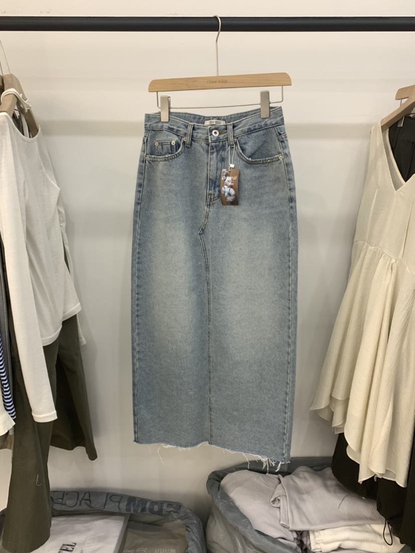 CEDARWOOD東大門代購女裝新款熱賣推薦休閑26春夏長裙超長CEDAR WOOD長裙圖色1