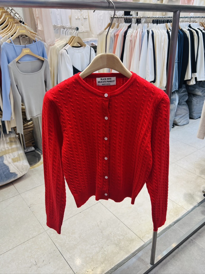 BLACK NOTE東大門代購女裝新款推薦時尚26春夏人氣針織衫BLACK NOTE針織衫圖色1