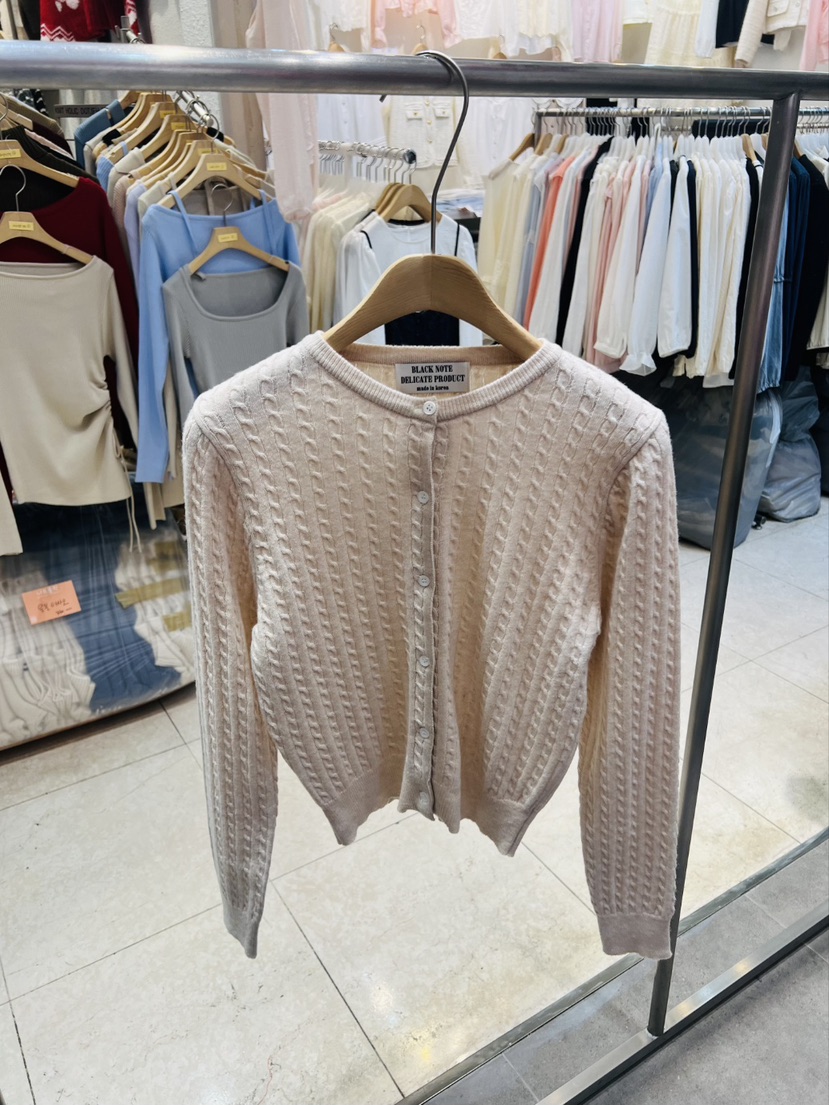 BLACK NOTE東大門代購女裝新款推薦時尚26春夏人氣針織衫BLACK NOTE針織衫圖色2