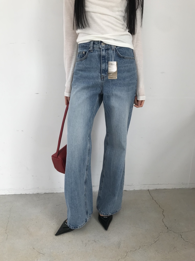 CEDARWOOD東大門實拍女裝新款人氣推薦休閑職業時尚牛仔褲CEDAR WOOD牛仔褲