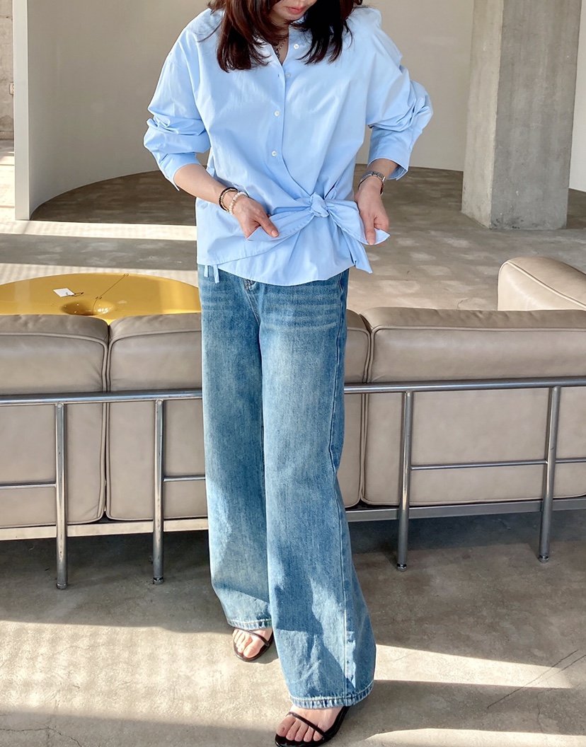 GLAD SOME韓國直郵女裝新款時尚真品職業牛仔褲不含腰帶GLAD SOME牛仔褲