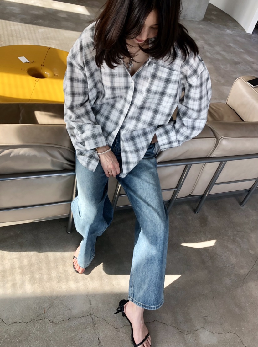 GLAD SOME韓國直郵女裝新款時尚真品職業牛仔褲不含腰帶GLAD SOME牛仔褲