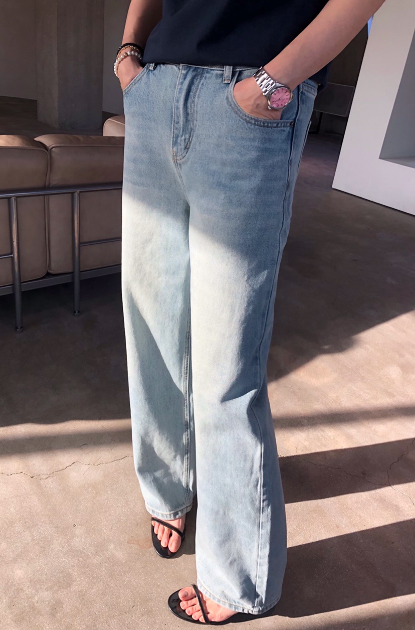 GLAD SOME韓國直郵女裝新款時尚真品職業牛仔褲不含腰帶GLAD SOME牛仔褲